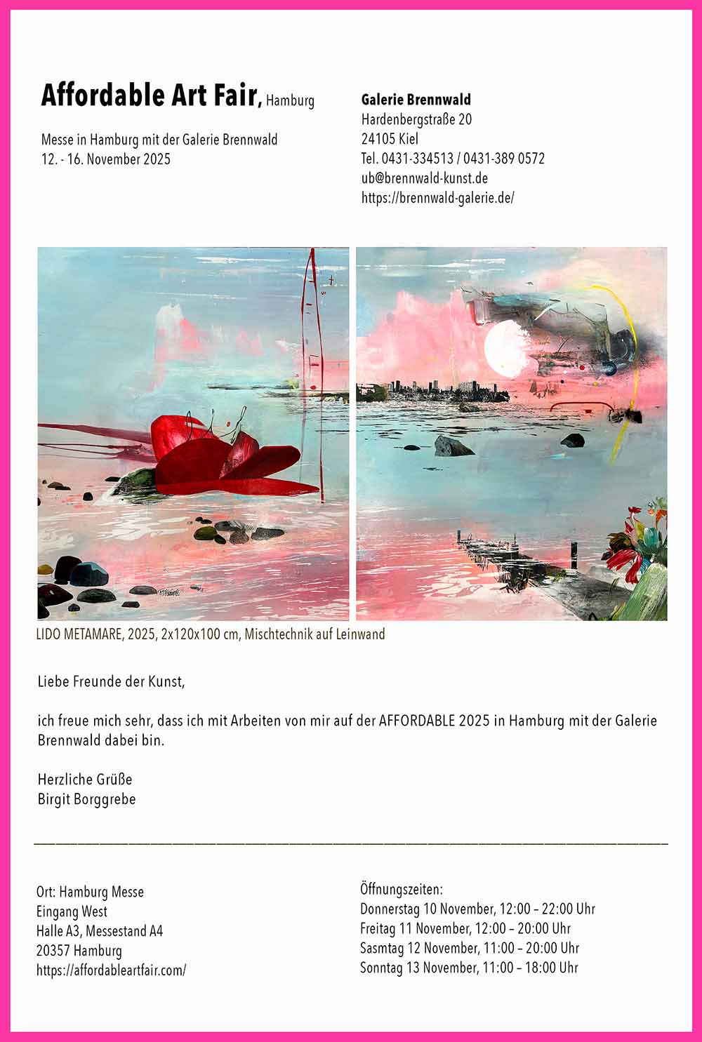 ! Einladung AFFORDABLE 2025